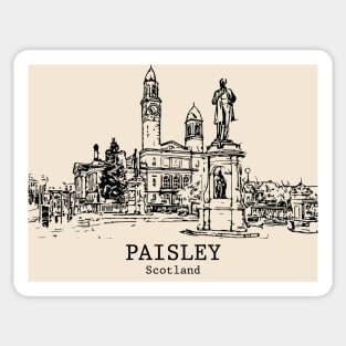 Paisley – Scotland Sticker